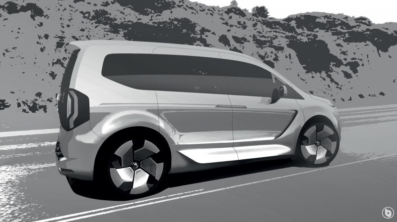  - Renault Kangoo ZE Concept | les photos officielles du concept-car